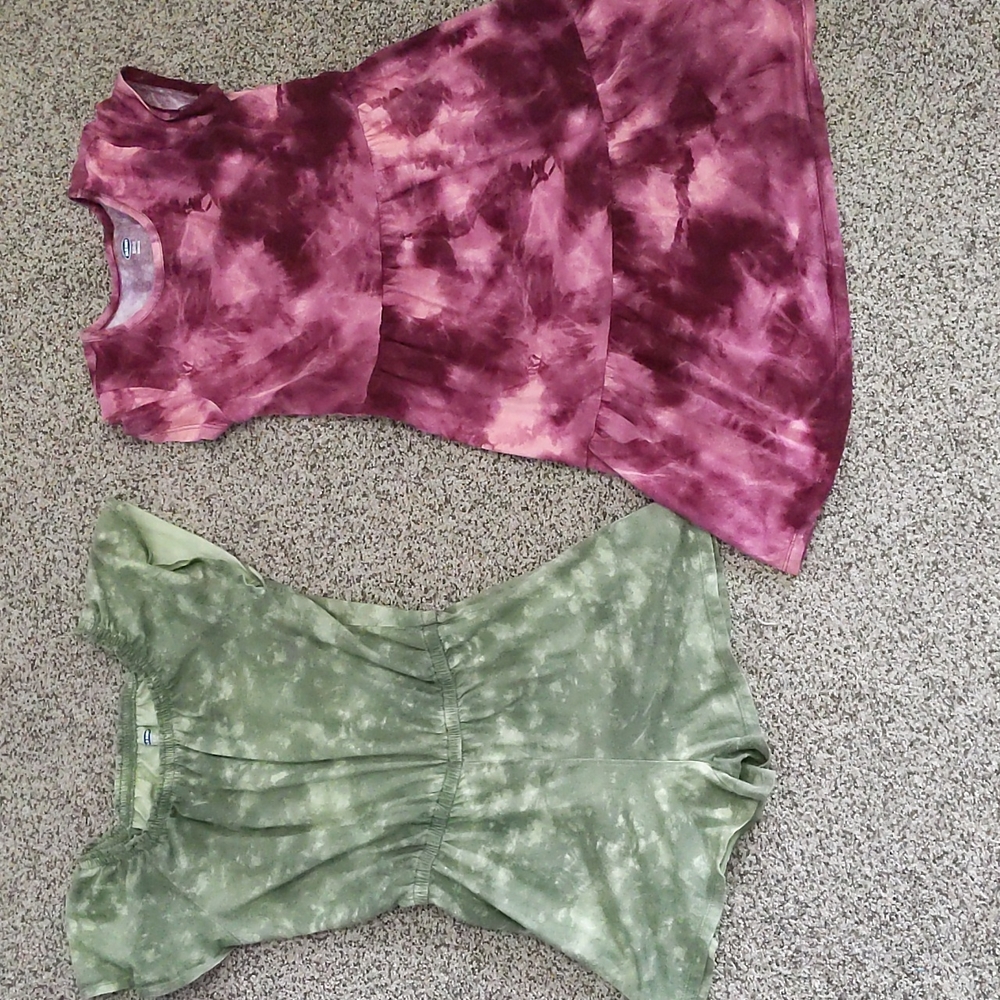 Old navy dress and shorts romper